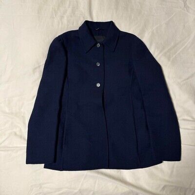 Navy Wool Jacket from PRADA FW1997 Archive, Size 42 | eBay Navy Wool Jacket from PRADA FW1997 Archive, Size 42 | eBay