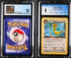 Pokemon CGC 9 Dark Dragonite 1st Edition 22/82 - Team Rocket Mint Non Holo Card