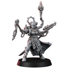 Wargame Exclusive Mechanic Adept Cog General 28mm Miniature