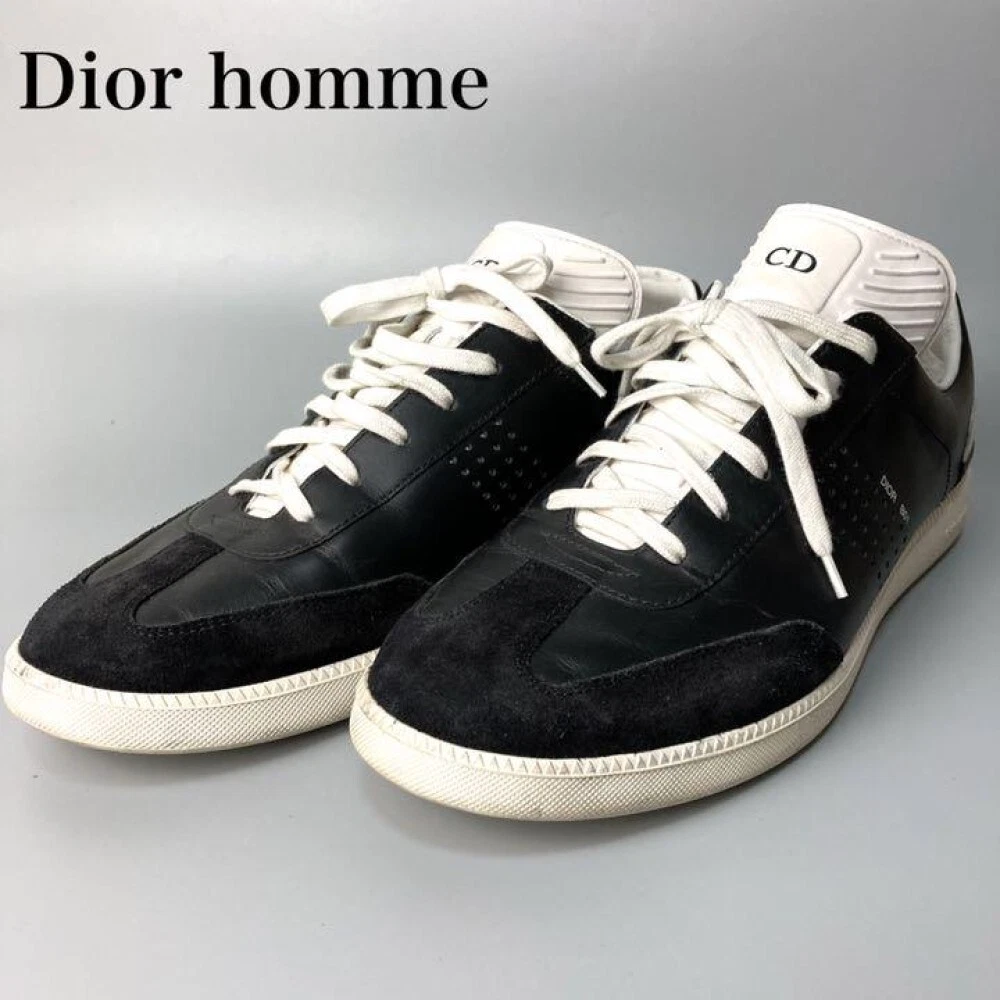 Baskets Dior homme chaussures basses CD EU 41 US 8 noir authentique