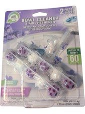 2 Toilet Bowl Cleaner  Air Freshener with Every Flush Lavender Scent