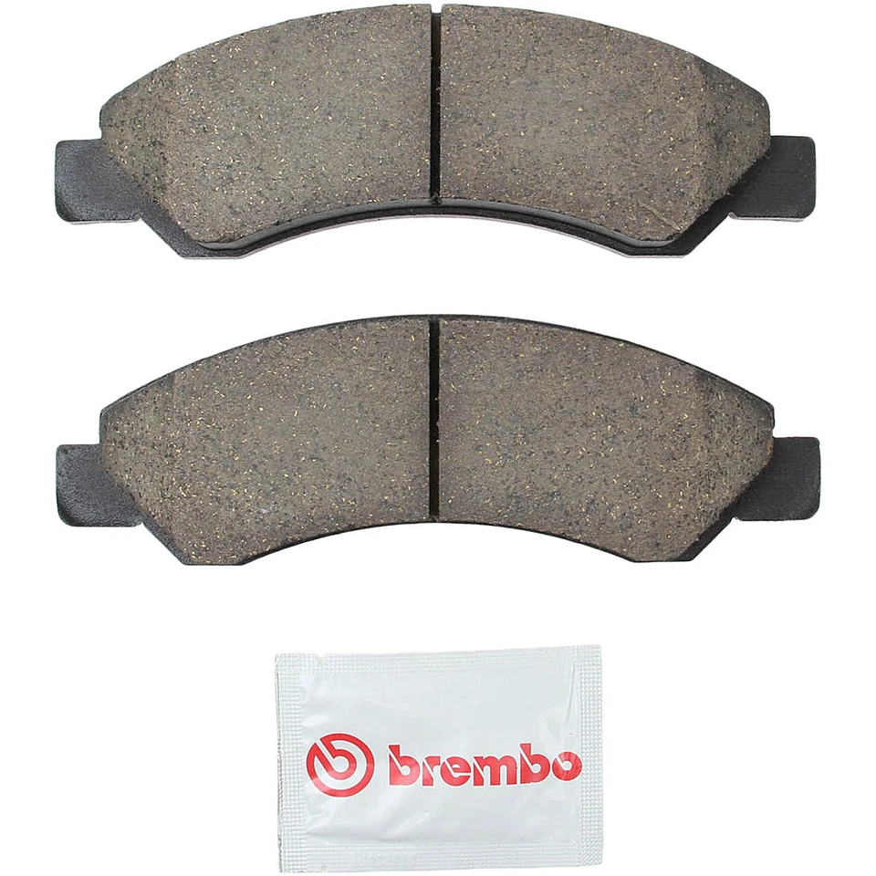 Kit de pastilhas de rotores de freio dianteiro Brembo serve para Chevrolet Avalanche Chevrolet 2008-2008 - Imagem 3 de 4