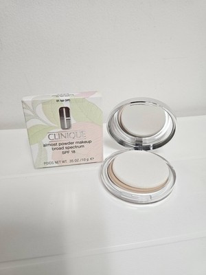 Clinique Almost Powder Makeup Broad Spectrum #01 Fair (VF) SPF 18 0.35 oz NIB