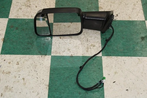 19-22 RAM Black Textured Driver Side Left LH Towing Tow Door Mirror OEM OE WTY