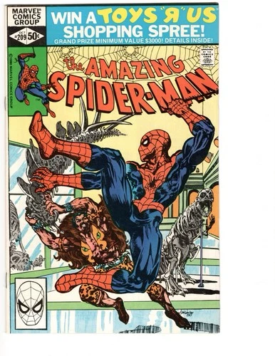 AMAZING SPIDER-MAN #209 (Marvel)  (OCT 1980)  FN (6.0) COMPLETE! Bid Now!