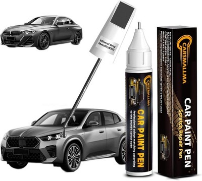 B39 Mineral Grey Metallic Car Touch Up Paint for BMW, Color Accurate Car Paint S