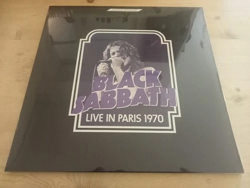 BLACK SABBATH - Live Paris 1970 3-Sided LP BRAND NEW SEALED!