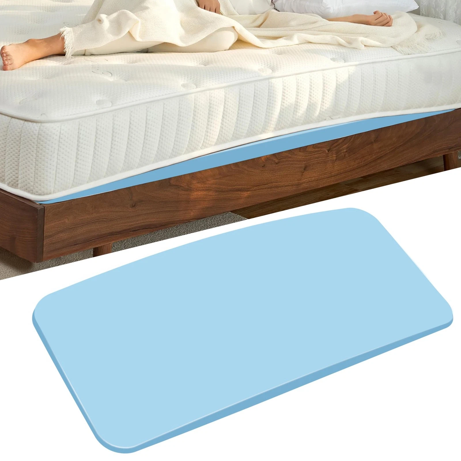 60" L High Density Sagging Mattress , 2" Thick Foam Bed Boards for Under Matt...