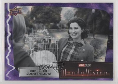 2022 Marvel Studios' WandaVision Purple Spell Look It's the Star of Show! 02l5