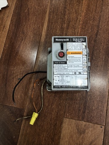 Honeywell Resideo R8184G4009 Protectorelay Oil Burner Control Relay