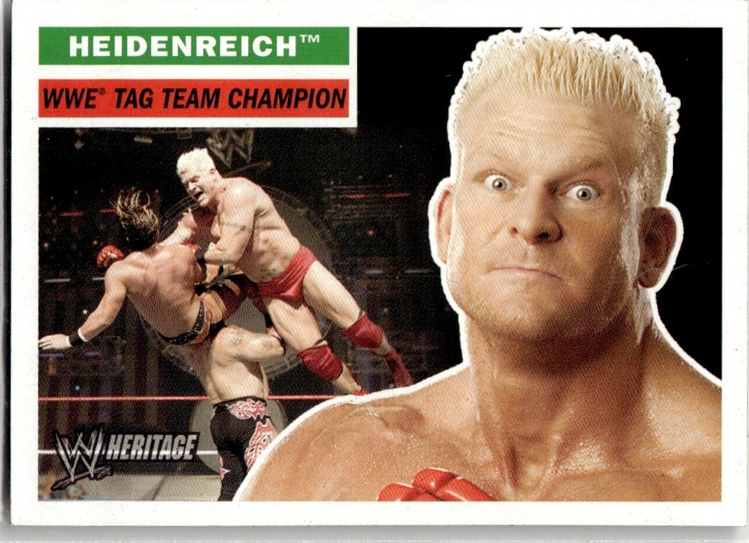 2005 Topps Heritage WWE Heidenreich #22