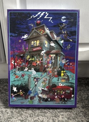 The Haunted Hotel 1000 Teile Puzzle Lee Fearnley NEU & versiegelt