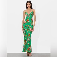 Alice + Olivia Loma Maxi Slip Dress, Hampton Floral