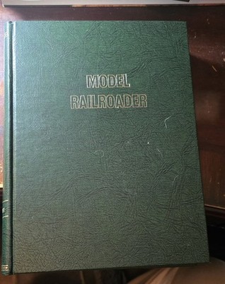 Model Railroader  January To June 1983 Bound Volume Excellent