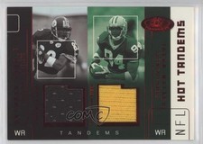 2002 Fleer Hot Prospects Red 4/10 Antwaan Randle El Javon Walker #AR-JW wo2