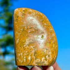 165G Natural Bumblebee Jasper Quartz Crystal Disply Freeform Reiki Stone Healing