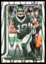 2025 Topps Chrome Football Allen Lazard Raywave #236 Jets