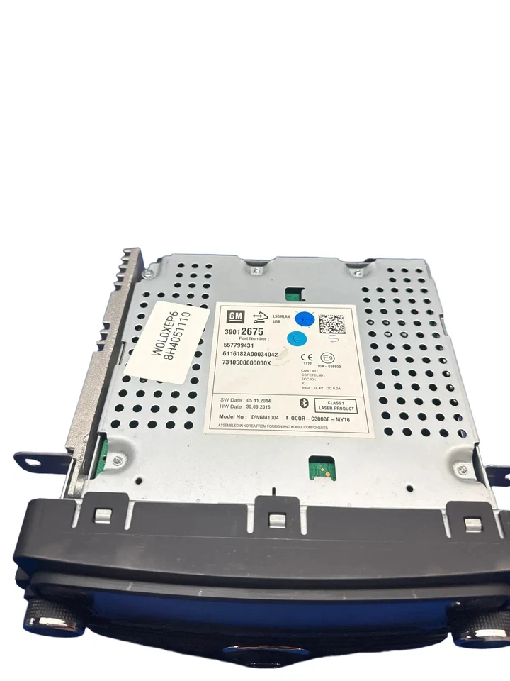 CD-Radio ohne Code Fahrgestellnummer 39012675 OPEL CORSA E 2014-201 - Bild 3 von 4