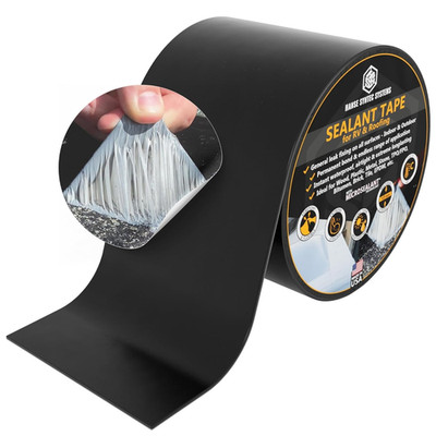 HSS Sealant Tape with Microsealant - Waterproof Commercial Roofing Tape for Roof