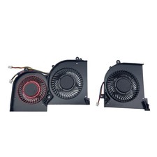 CPU  GPU Cooling Fan For MSI GS65 GS65VR MS-16Q2 16Q2-CPU-CW 16Q2-GPU-CW
