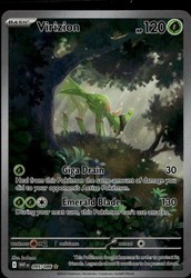 Virizion 095/086 White Flare Illustration Rare Pokémon TCG