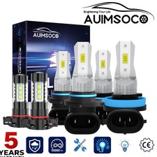 12000k Led Headlightfog Light Bulbs Kit For Chevy Silverado 1500 2500 2007-2015 12000k Led Headlightfog Light Bulbs Kit For Chevy Silverado 1500 2500 2007-2015