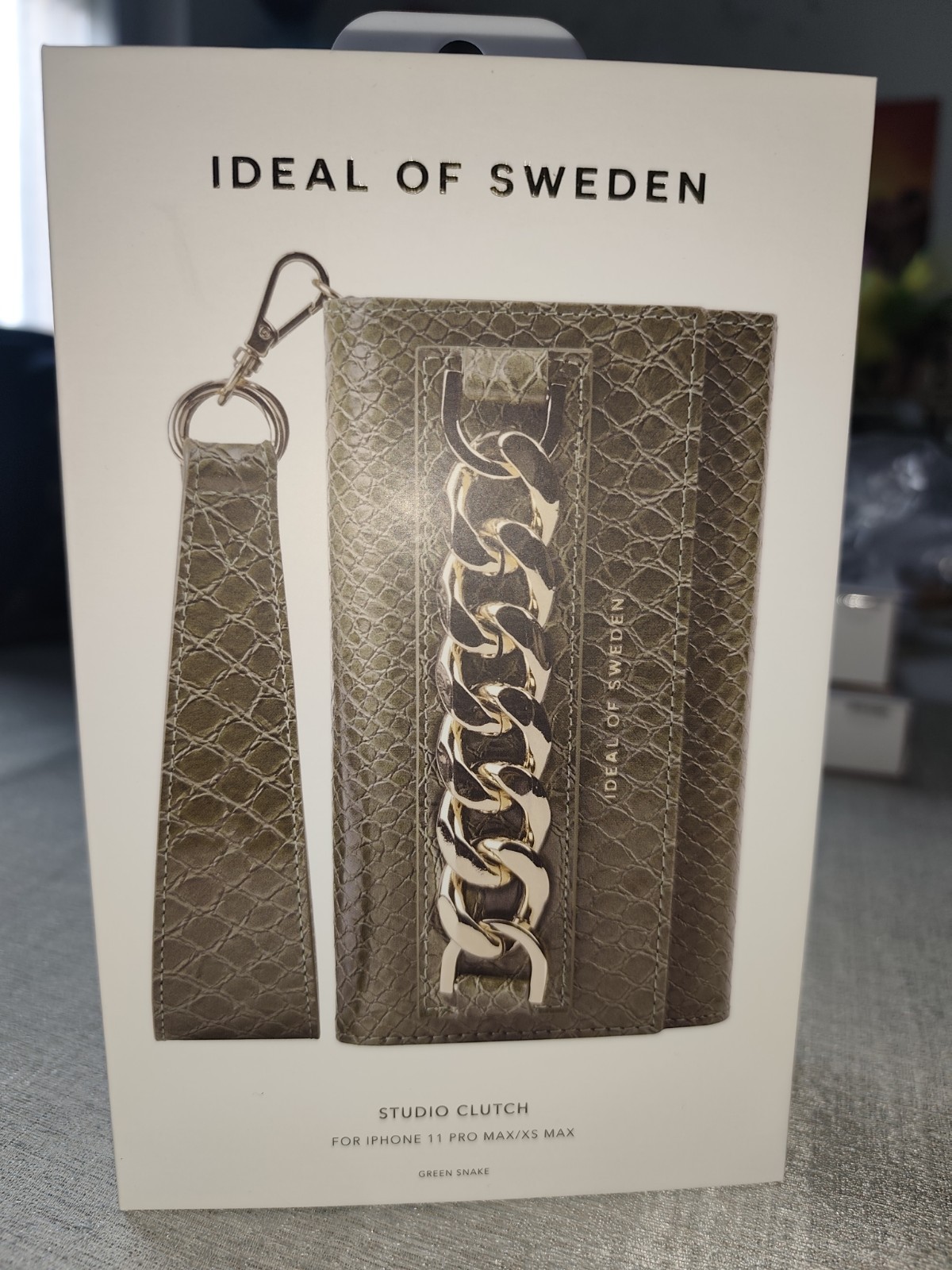 Étui portefeuille Green Snake Ideal of Sweden pour iPhone 11 Pro Max