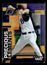 2020 Bowman Platinum #PE-11 Casey Mize Precious Elements Purple #/250