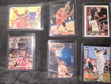 Michael Jordan Chicago Bulls 6-Card Lot NBA 1997-98 Fleer/Topps/Upper Deck