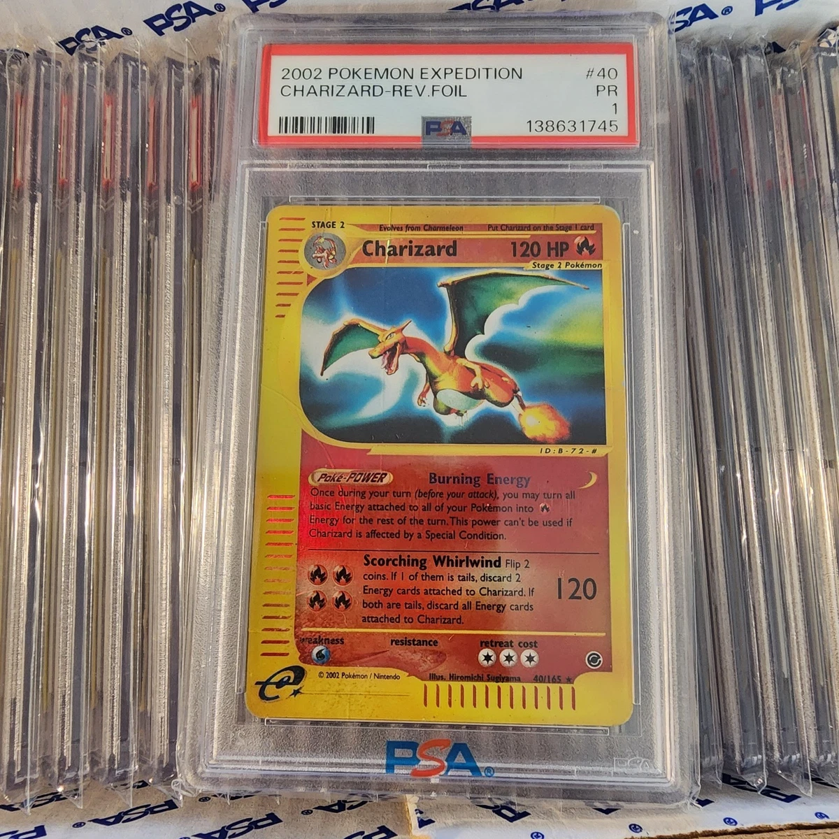 Charizard Pokémon TCG Professional Sports Authenticator (PSA