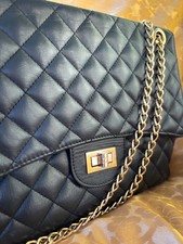 Borsa Chiara Ferretti in pelle trapuntata tracolla catena oro classica Italia spedizione gratuita