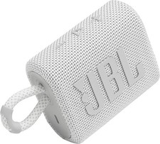 JBL JBLGO3WHTAM-Z Go 3 Portable Bluetooth Speaker, White - Certified Refurbished