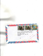 Zambia 1996 to Canada Sc#633(x2)-Birds ,645