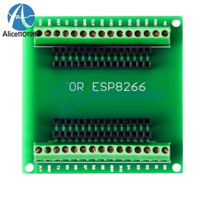 ESP8266 Expansion Board GPIO Leads Out MCU Development Board For NODEMCU Green #