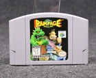 Rampage World Tour (N64) Loose Cart only - Auth Good Cond