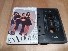 EN VOGUE- Free Your Mind Cassette Tape Single, 1992 R B Soul 90's