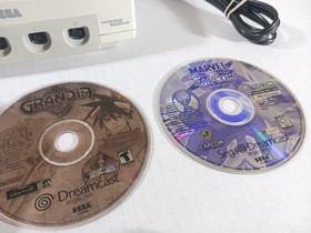 SEGA Dreamcast Console Bundle Tested Working Flawed Game Disks Lot VMU