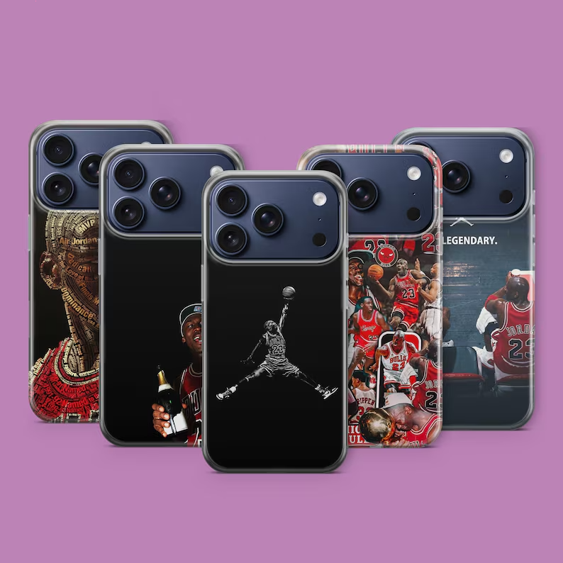Basketball Jordan Iphone Case Coque Pour IPhone PLUS Jordan Basketball Logo Blanc Coque Et