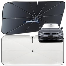 FSHAANY'S Windshield Sun Shade Umbrella for Volkswagen Jetta 2019-2026