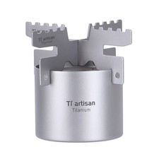 Compact CampingStove Lightweight Titanium Material 100ml Capacity