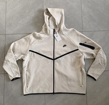 Nike Tech Fleece Windrunner Full Zip Hoodie Light Orewood HV0949-104 Size 2XL