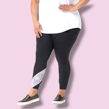 Soulgani XS Extra-Small Black Bali Beach Babe Leggings