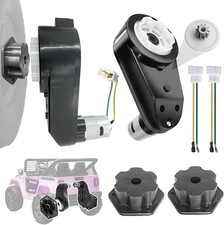 2PCS 12 Volt RS550 40000 RPM High-Speed Motor Gearbox for Power Wheels Motor,Pai