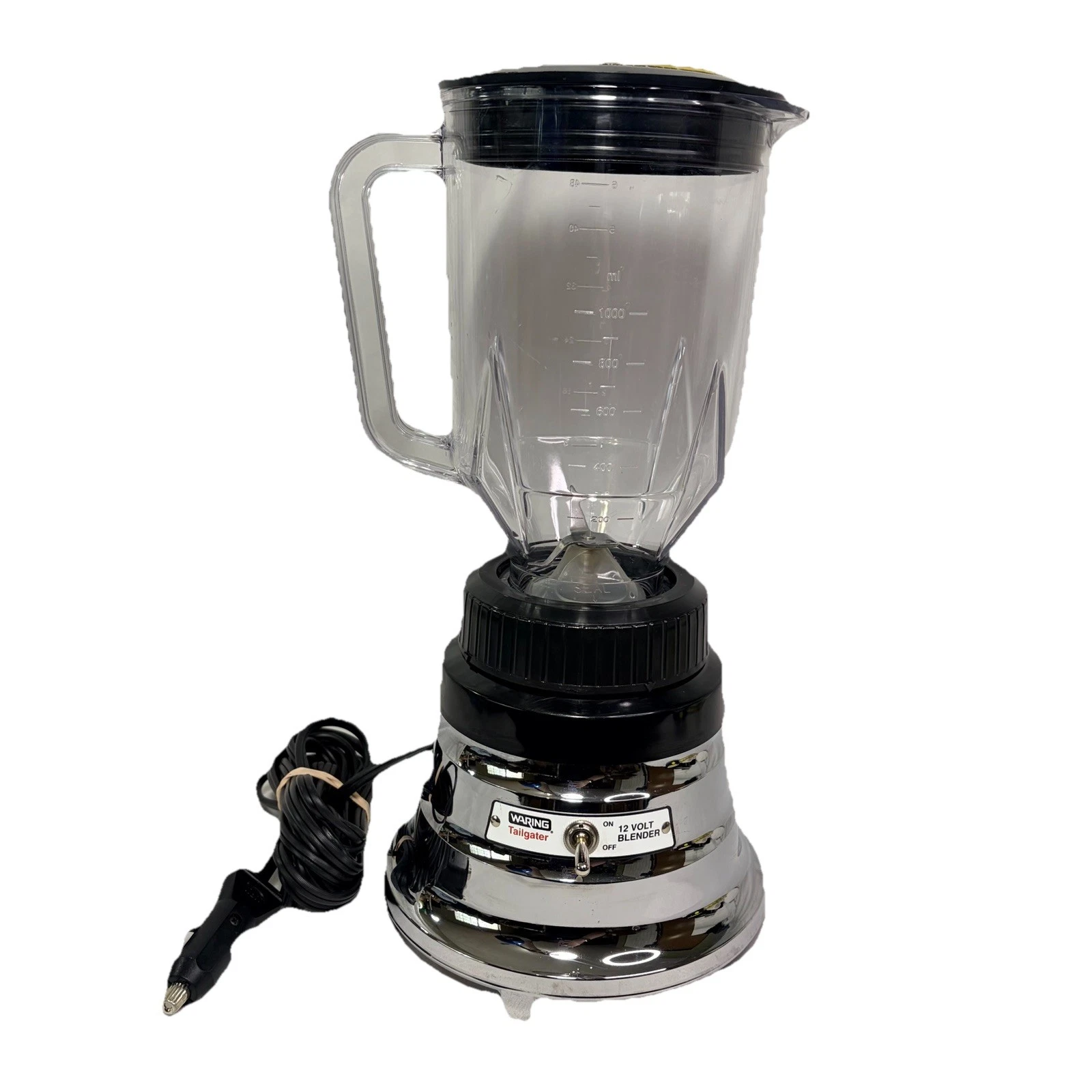 Waring Pro Tailgater Blender 12V with 15ft Cord and DC Plug EUC W Instructions
Opens in a new window