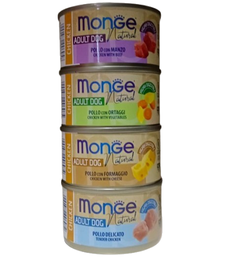 Monge Adult Pollo con Manzo per Cani 95gr - 95 g, Singola - Immagine 4