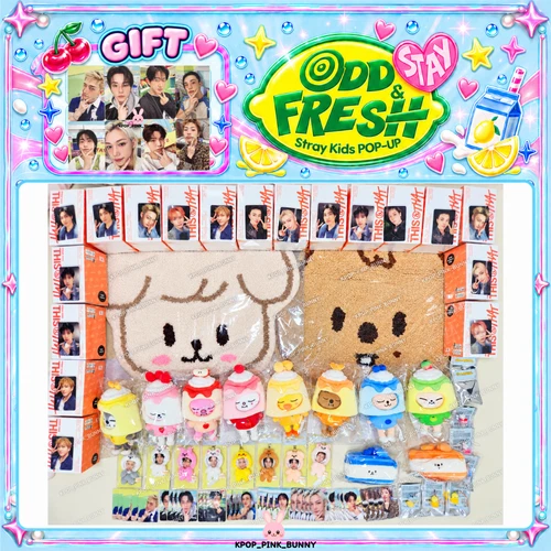 [OFFLINE] STRAY KIDS SKZ ODD&FRESH Stray Kids POP-UP OFFICIAL MERCH + GIFT - product listing photo