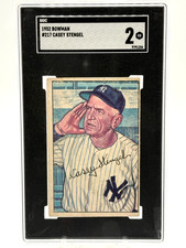 Top 10 Casey Stengel Baseball Cards 16