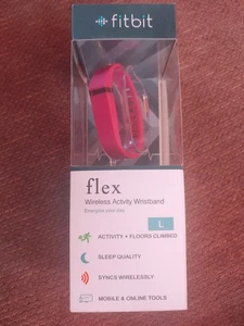 Fitbit Flex FACTORY SEALED Activité, Sommeil, , Tracker Rouge ou rose Grande