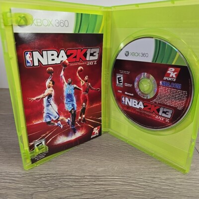 NBA 2K13 produced by Jay Z Xbox 360 Game & Case & Manual
