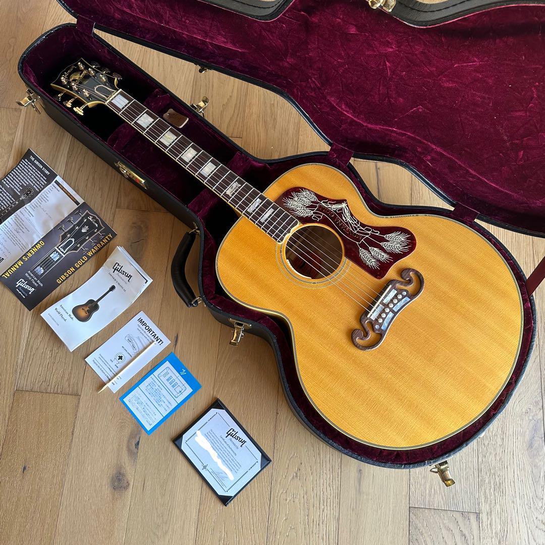 Gibson SJ-200 120th Montana Gold Made in 2014 Original Hard Gibson SJ-200 120th Montana Gold Made in 2014 Original Hard